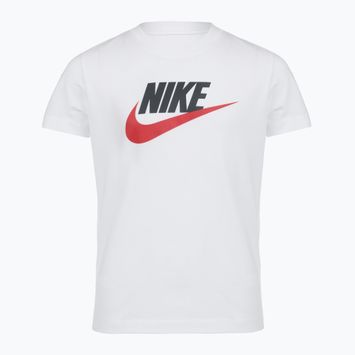 Dětské tričko Nike Sportswear white/obsidian/university red