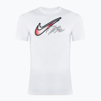 Pánské basketbalové tričko Nike Dri-Fit White