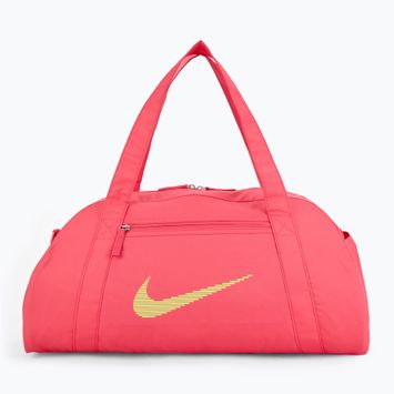 Dámská tréninková taška Nike Gym Club 24 l aster pink/ aster pink/ volt
