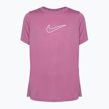 Dětské tričko Nike One Dri-Fit magic flamingo/white