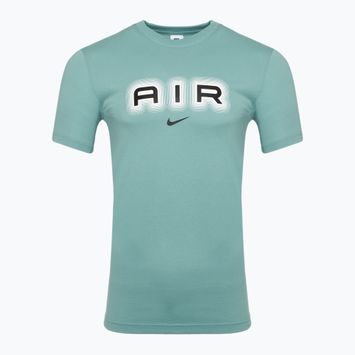 Pánské tričko Nike Air Graphic denim tyrkysové/černé
