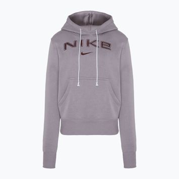 Dámská mikina Nike Sportswear Phoenix Fleece HM9751 lightt violet ore / burgundy crush