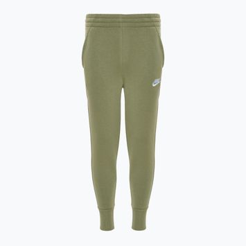 Dětské kalhoty Nike Sportswear Club Fleece oil green/oil green/white
