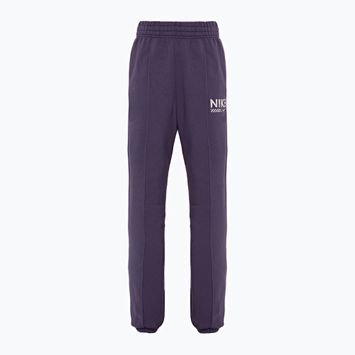Dámské kalhoty Nike Sportswear Fleece dark raisin