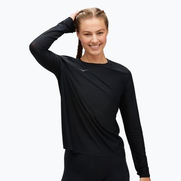 Dámské běžecké tričko Longsleeve HOKA Airolite Run black