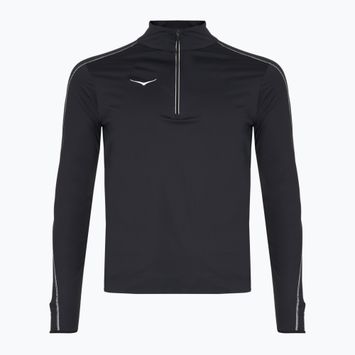 Pánská běžecká mikina HOKA GlideTech Quarter Zip black