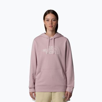 Dámská mikina The North Face Drew Peak Light Hoodie metali pink/white dune