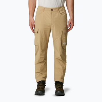 Pánské trekové kalhoty The North Face Exploration Cargo khaki stone