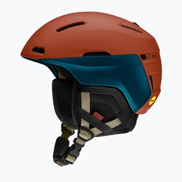Lyžařská helma  Smith Accel MIPS matte rust steel