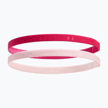 Čelenka Under Armour Mini Bands (2 ks) shaded fuchsia/prime pink