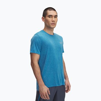 Pánské běžecké tričko Under Armour Launch Camo ether blue/reflective