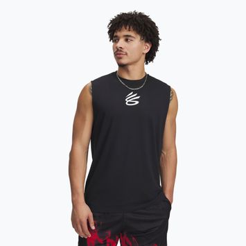 Pánské basketbalové tričko Under Armour Curry Tee black/white