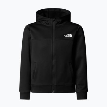 Dětská mikina The North Face Teen Reaxion Full Zip Hoodie tnf black