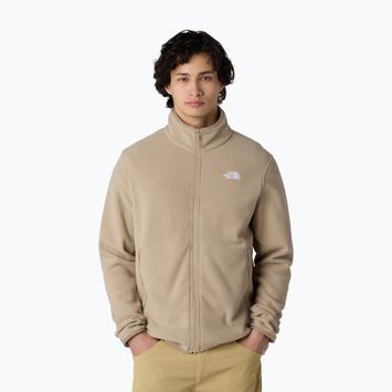 Pánská fleecová mikina The North Face Glacier Fleece mushroom grey