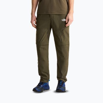 Pánské trekingové kalhoty The North Face Exploration Regular Tapered Convertible taupe green