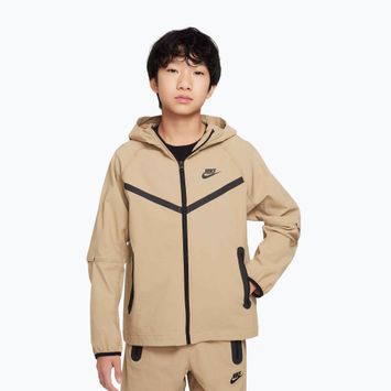 Dětská bunda Nike Tech Woven parachute beige/parachute beige/black