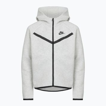 Dětská mikina Nike Sportswear Tech Fleece light grey/heather/black/black