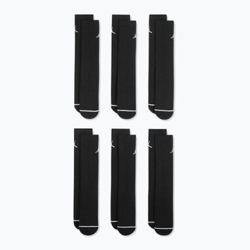 Ponožky Jordan Everyday Cushioned Crew 6 párů černá/bílá