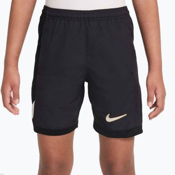 Dětské fotbalové šortky Nike Academy Dri-Fit Jr black/black/pale ivory/ pale ivory