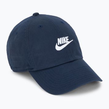 Kšiltovka Nike Club Unstructured Futura Wash obsidian/white