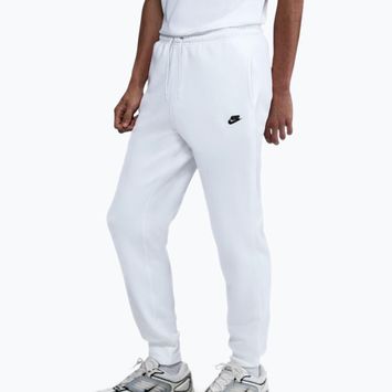 Pánské kalhoty Nike Club Jogger white/white/black