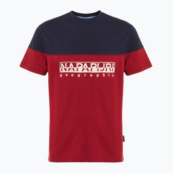 Pánské tričko Napapijri S-Saturnia tibetan red R1E
