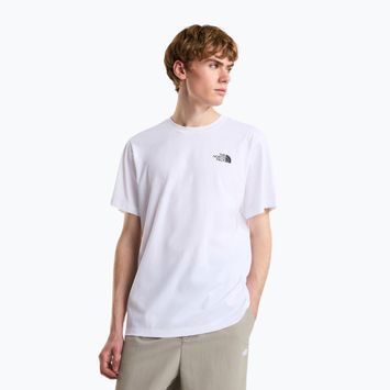 Pánské trekové tričko The North Face Vertical Regular tnf white