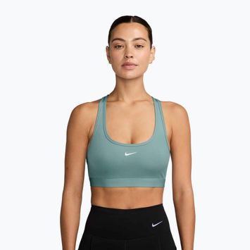Tréninková podprsenka Nike Swoosh Light Support cannon/white