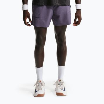 Pánské tenisové šortky Nike Court Advantage Dri-Fit 6" dark raisin/white