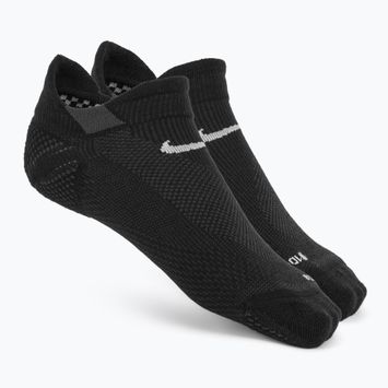 Ponožky Nike Running No-Show Wool black/dark smoke grey/light smoke grey