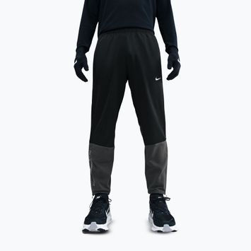 Pánské běžecké kalhoty Nike Challenger Therma-Fit Winterized black/anthracite/black