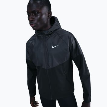 Pánská běžecká bunda Nike Miler Repel Winterized black/anthracite