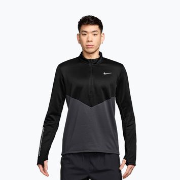 Pánská běžecká mikina Nike Pacer Winterized 1/2 Zip anthracite/black