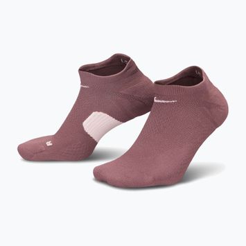 Ponožky Nike Running Midweight No-Show tattoo/particle rose/particle rose