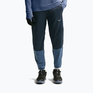 Pánské běžecké kalhoty Nike Challenger Therma-Fit Winterized thunder blue