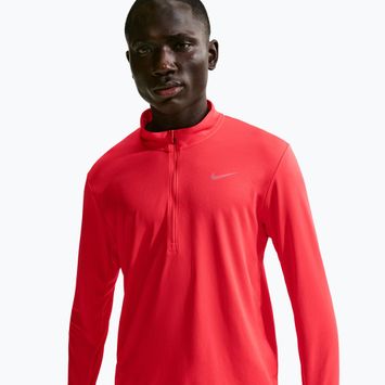 Pánská běžecká mikina Nike Pacer Dri-Fit 1/2 Zip light crimson