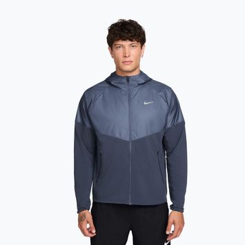 Pánská běžecká bunda Nike Miler Repel Winterized thunder blue