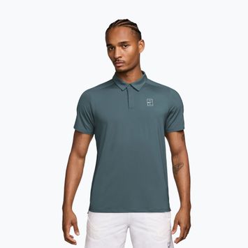 Pánské tenisové tričko Nike Court Dri-Fit Advantage mineral slate/white