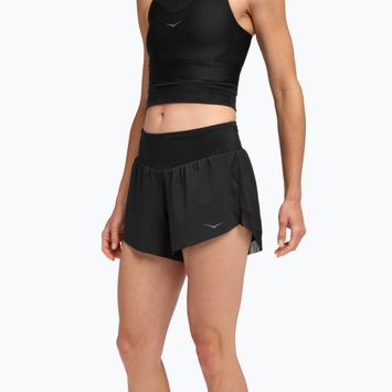 Dámské běžecké šortky HOKA Glide 4" black