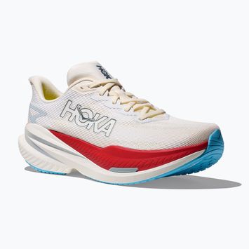 Pánské běžecké boty Hoka Mach X 3 white/alabaster