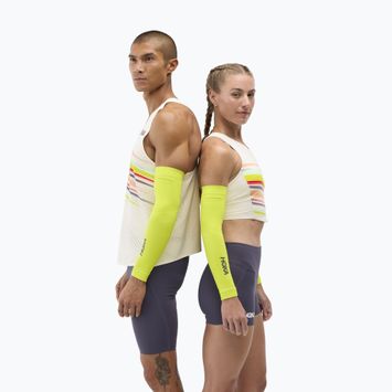 Běžecké návleky na ruce HOKOA Race Day hoka citrus