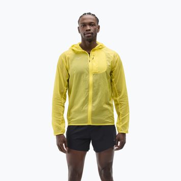 Pánská běžecká bunda HOKA Skyflow neon hoka citrus