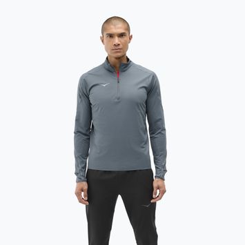 Pánská běžecká mikina HOKA GlideTech Quarter Zip faded navy