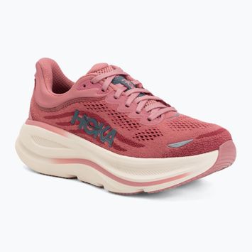 Dámské běžecké boty HOKA Bondi 9 Wide lingonberry/cranberry