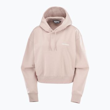 Dámská trekkingová mikina Salomon Short Hoodie etherea