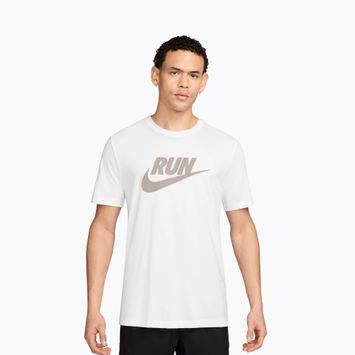 Pánské tričko Nike Dri-Fit Running white/moon particle