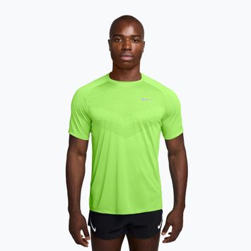 Pánské běžecké tričko Nike Stride ADV lime blast