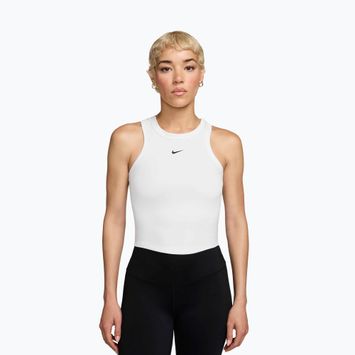 Dámské tílko Nike One Fitted Dri-Fit Cropped Tank thunder white/black