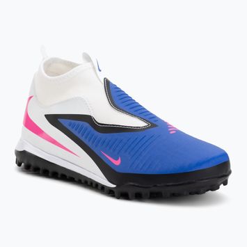 Dětské kopačky Nike Phantom 6 High Academy TF racer blue/white/pink blast