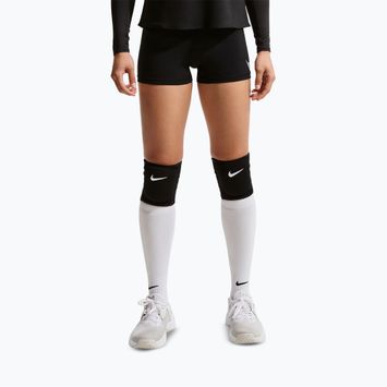 Dámské tréninkové šortky Nike Pro Mid Rise Biker 3" black/white/metallic silver